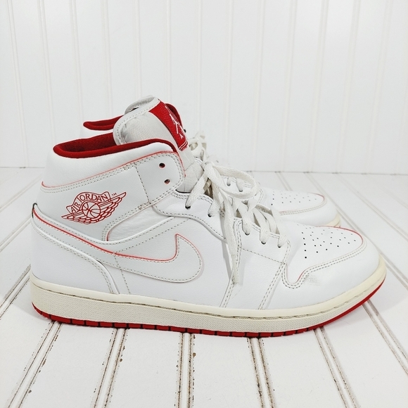 Jordan 1 Retro Metallic Red Hi-Top Lace Up Classic Sneakers I579 main image 8